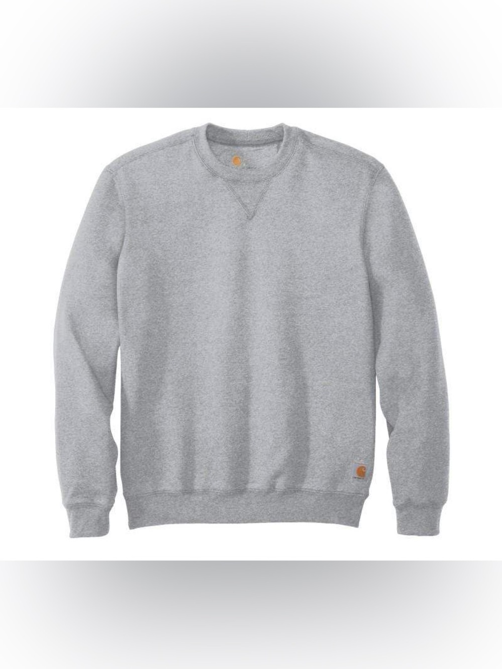 Carhartt Men's Heather Gray MIDWEIGHT LOOSE FIT CREWNECK SWEATSHIRT